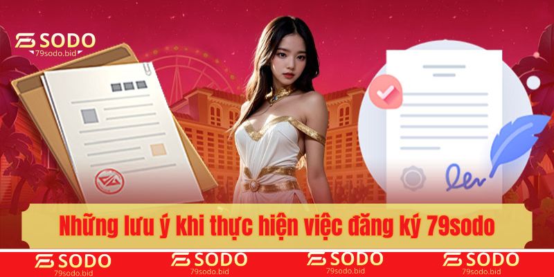 Những lưu ý khi thực hiện việc đăng ký 79sodo